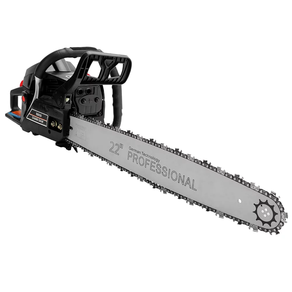 TOPTENG Gasoline Chainsaw with 22 in. Bar 52CC Engine 2-Cycle Gas Powered Chainsaw for Farm/Garden/Ranch/Firewood