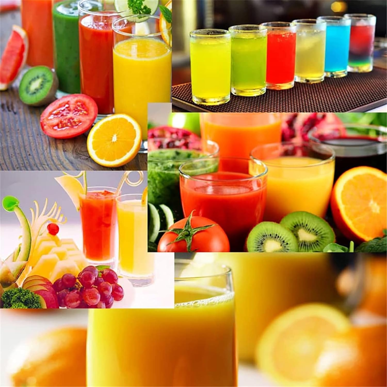 Commercial Electric Juicers, Electric Citrus Juicer Machine with Storage Basket and Removable Strainer, 22-25 Pieces/min Output and 98% Juice Yield