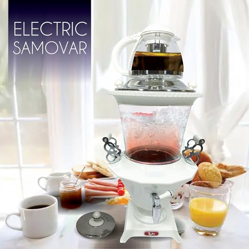TtAk HOUSEWARE Electric Glass Samovar