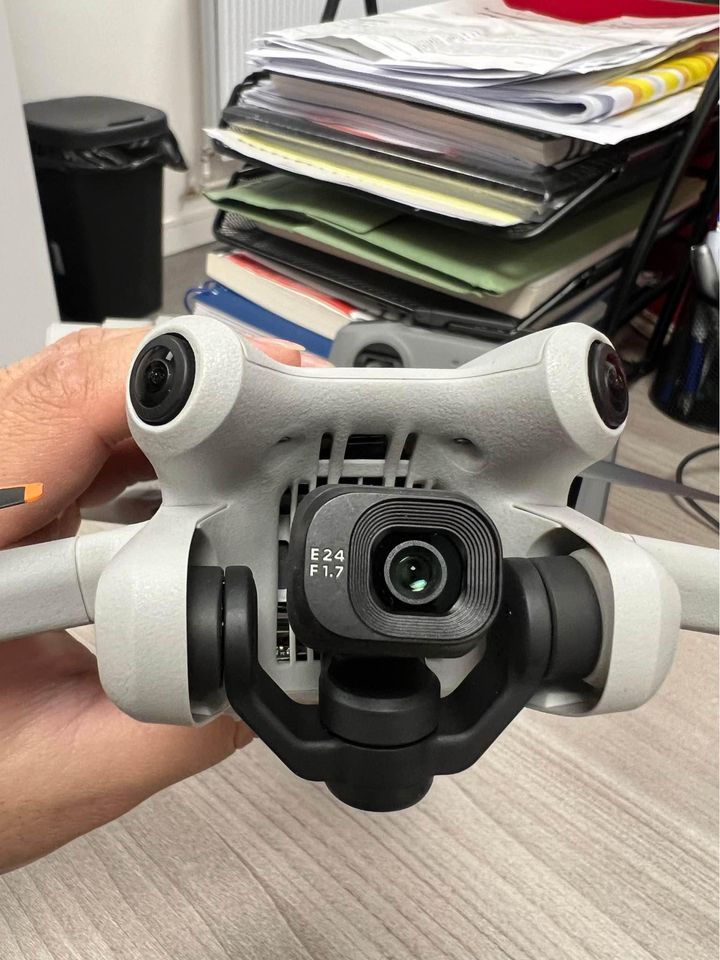 DJI Mini 4 Pro Fly More Combo with DJI RC 2 (screen remote controller), Folding Mini-Drone with 4K HDR Video Camera for Adults, Under 0.549 lbs249 g