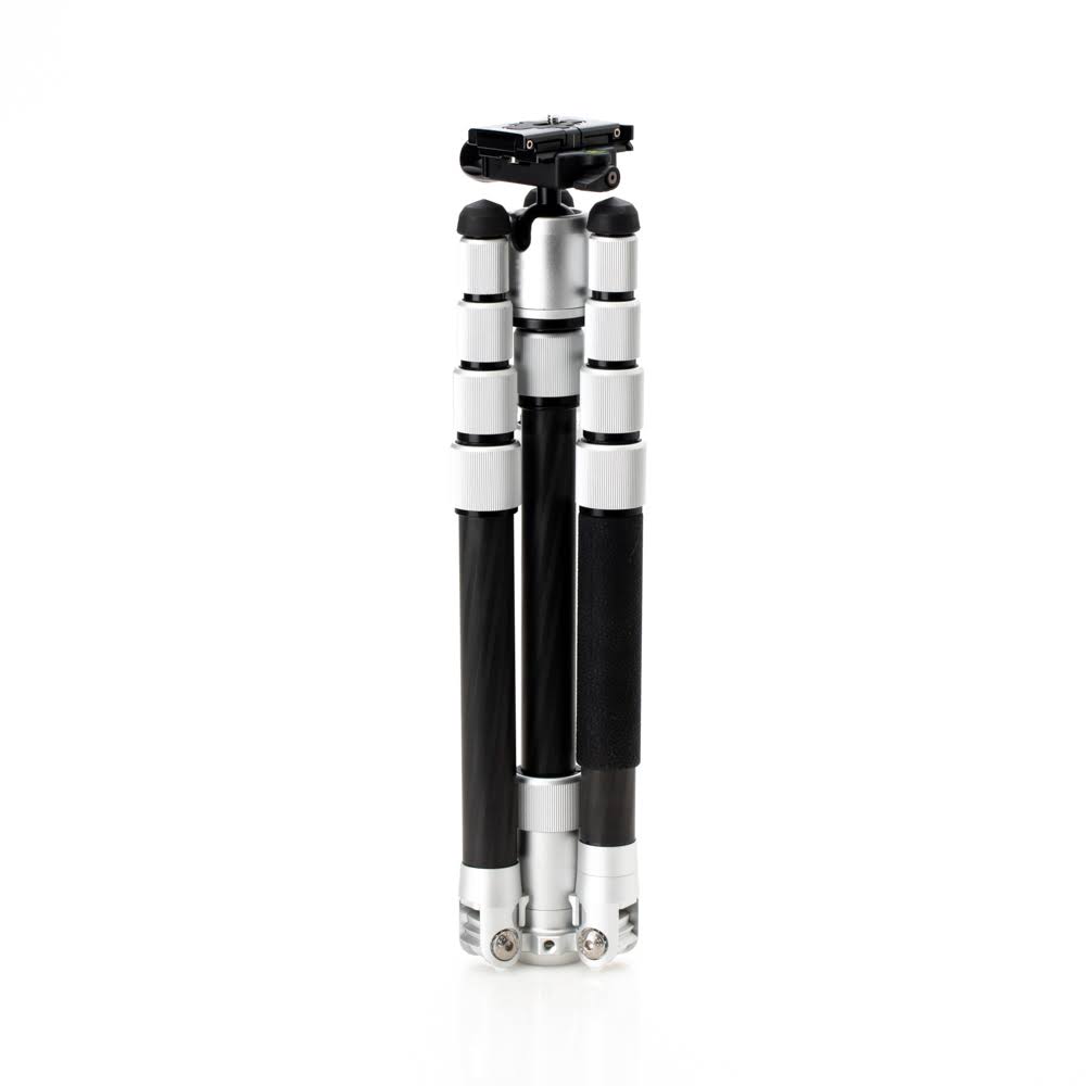 MeFOTO Roadtrip Pro Carbon Fiber Series 1 Travel Tripod (Silver)