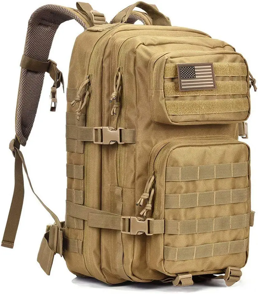 Sponsored Ad - Military Tactical Backpack Army 3 Day Assault Pack Molle Bag Rucksack - Kansas Nuitrition - HNZSDS