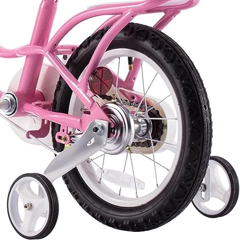 Royalbaby Princess Girls Kids Bike 12 14 16 18 20 Inch Children Bicycle with Basket for Age 3-12 Years