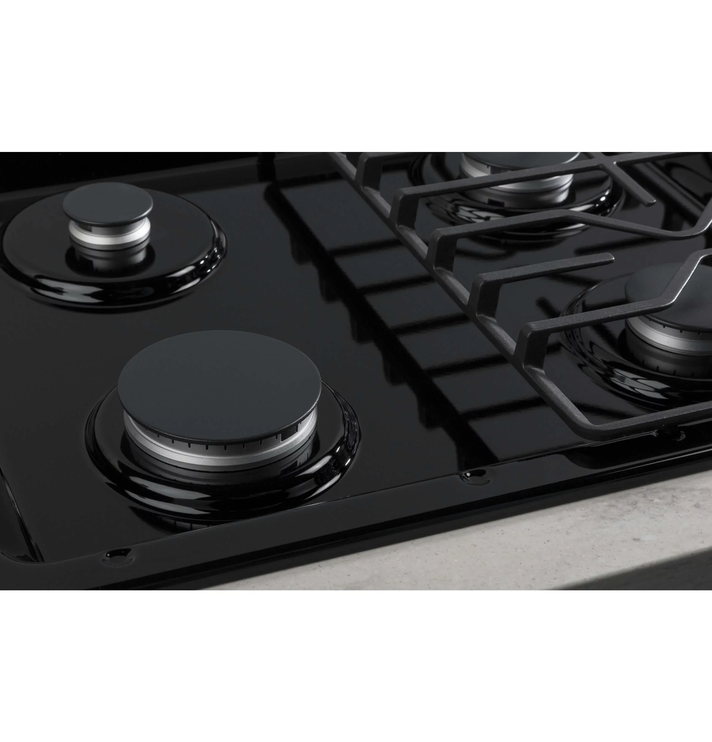 GE JGP3530DLBB 30 inch Black 4 Burner Gas Cooktop