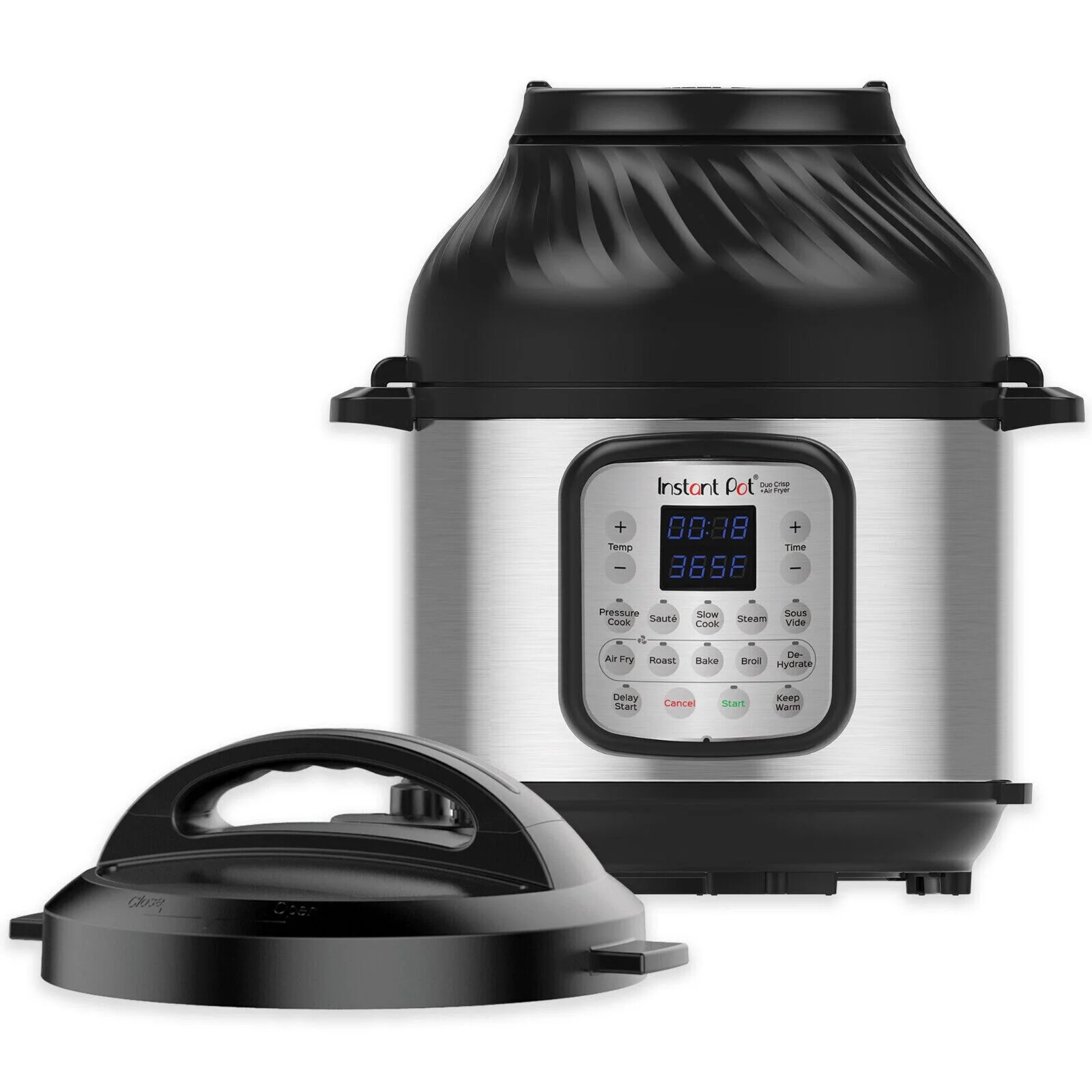 Instant Pot 112-0168-01 Cuisine Crisp 8-Quart Multi-Cooker & Air Fryer 9-in-1 Combo
