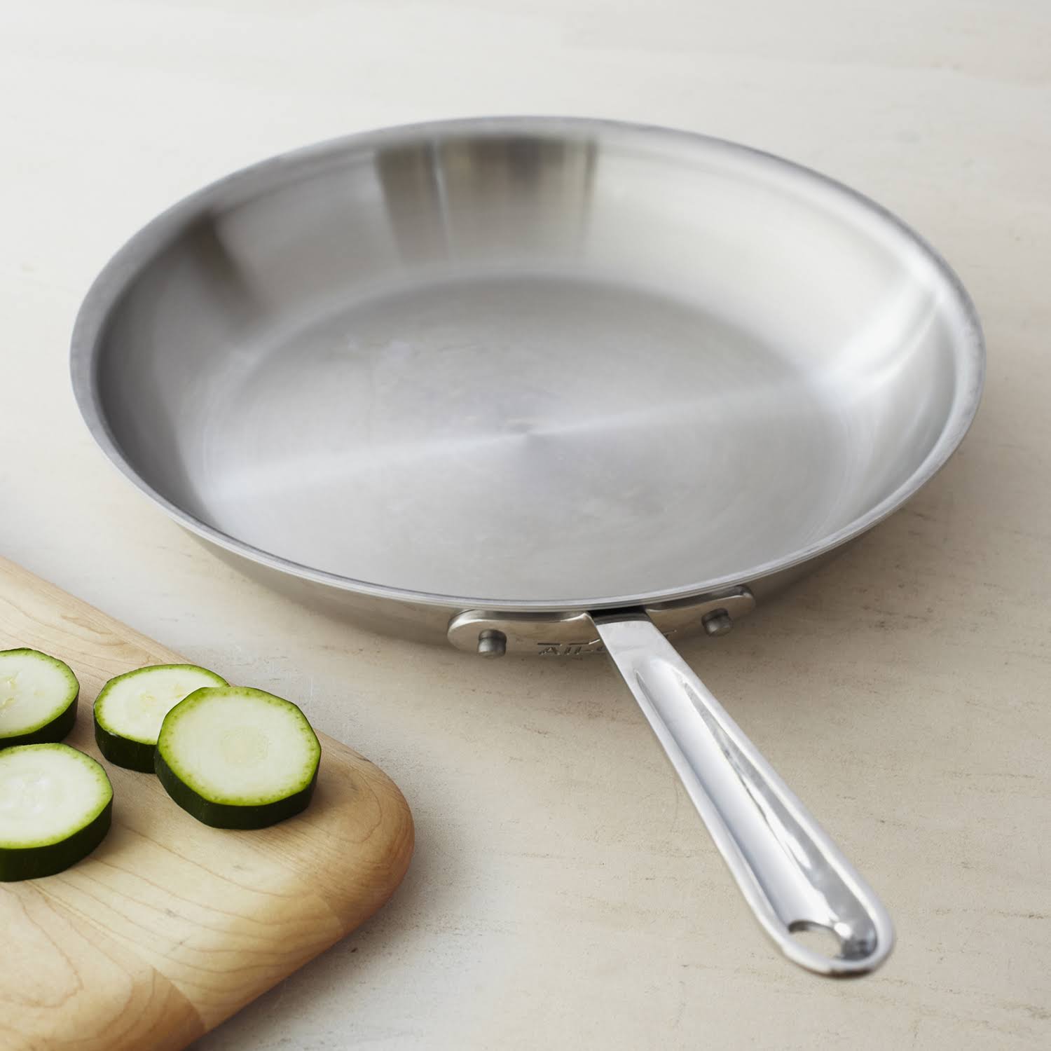 All Clad D5 Brushed Stainless 10x22 Fry Pan