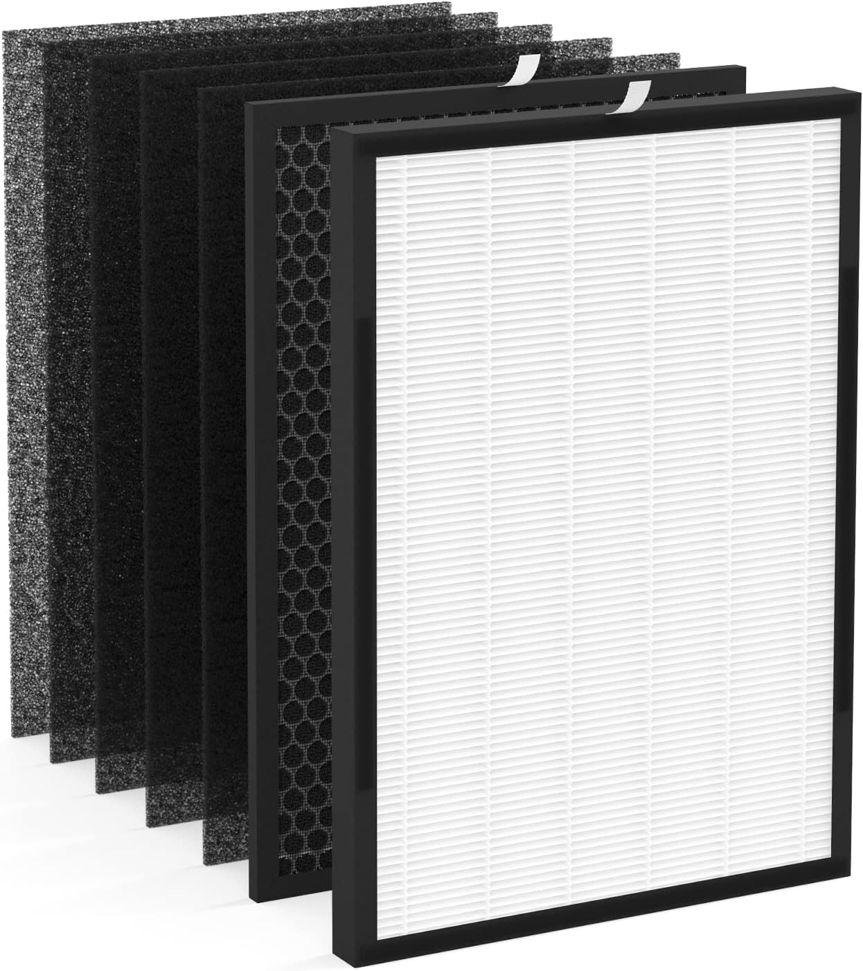 CFKREYA OV200 Replacement Filter RF200 Filter Kits Compatible with Oransi OV200 Air Purifier, Good Value Pack Including 1 True HEPA Filter