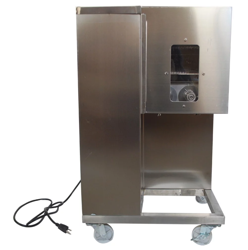 PreAsion Shredded Meat Cutting Machine Commercial Double Motor Slicer 4mm Blade Qsj-A Processing capacity:500kg/h
