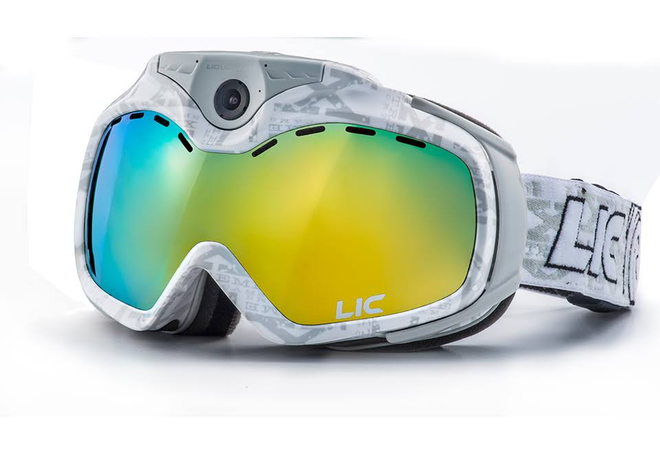 Camera Ski Goggles - White