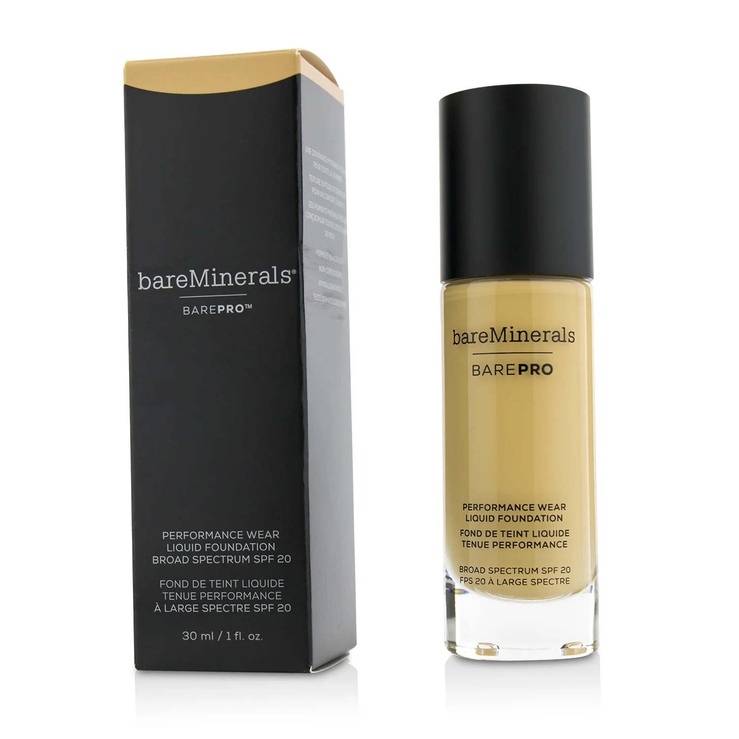 BareMinerals BarePro Performance Wear Liquid Foundation SPF20 - # 08 Golden Ivory  30ml/1oz