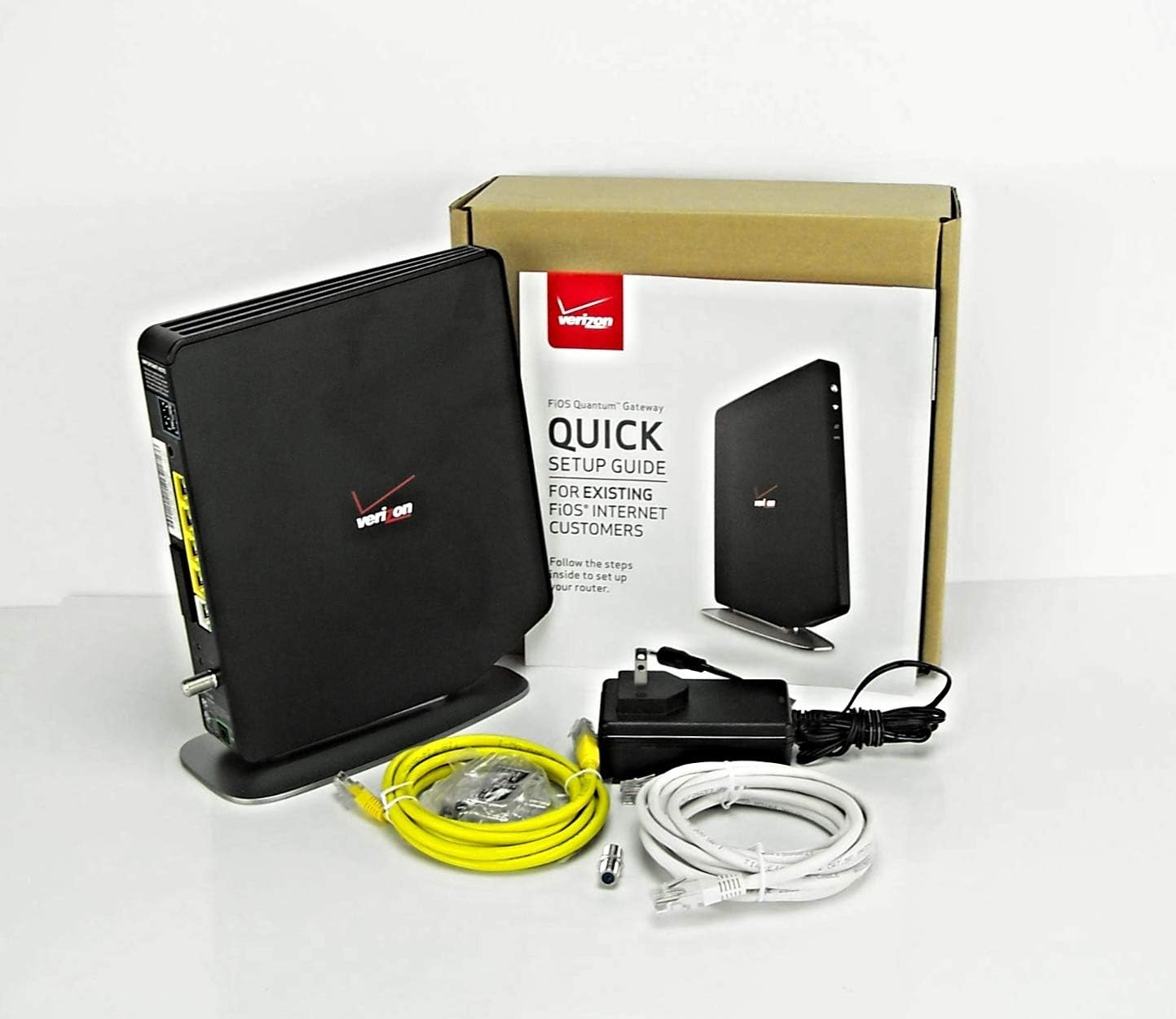 Verizon FiOS Router Updated 2019 - Fios Quantum Gateway G1100 AC1750 Wi-Fi Dual Band Wireless Routers for Internet Long Range + 1 Year Warranty