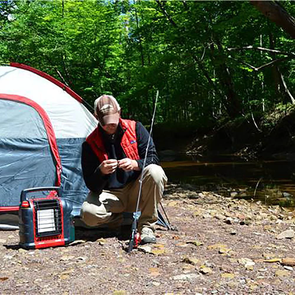 Mr. Heater Portable Outdoor Buddy Propane Gas Space Heater with Buddy Carry Bag