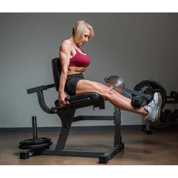 XMark Leg Exercise Machine with Rotary Leg Extension and Leg Curl - Sports Supplies Online Store