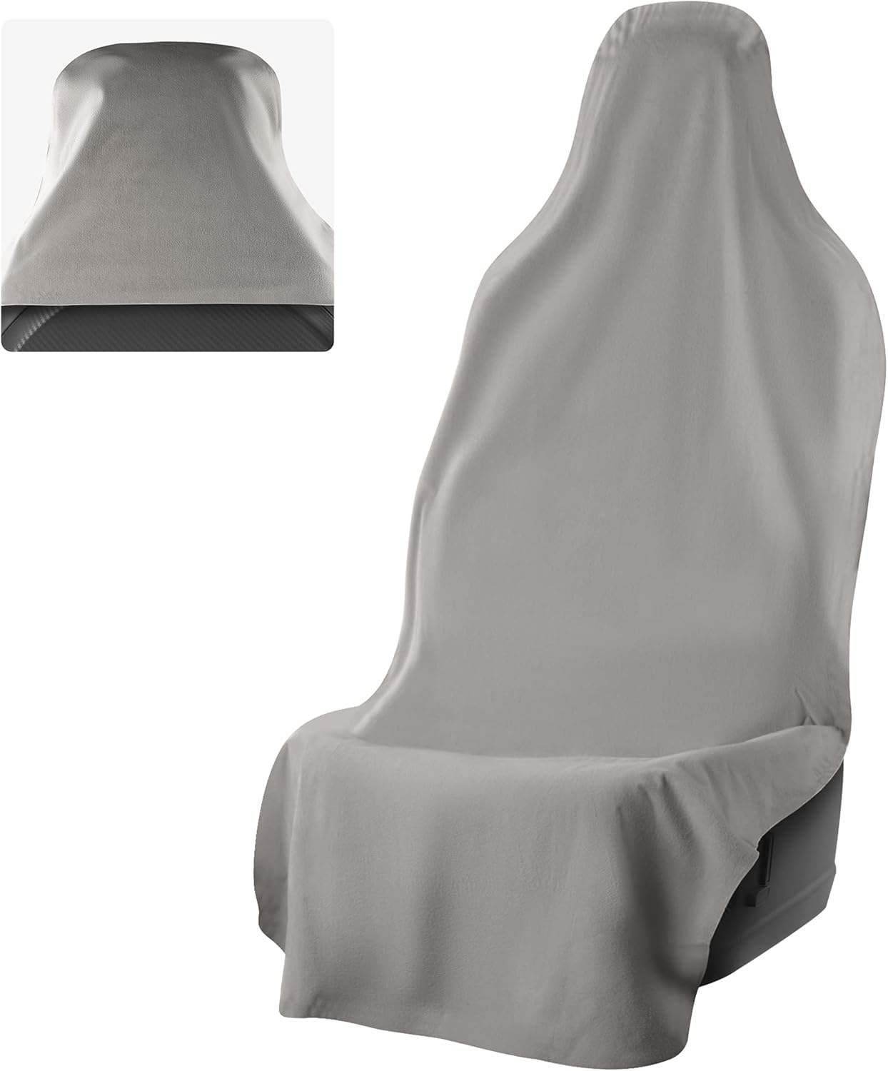 Waterproof SeatShield UltraSport Seat Protector (Black) - The Original Removable Auto Car Seat Cover - Soft Odor-Proof