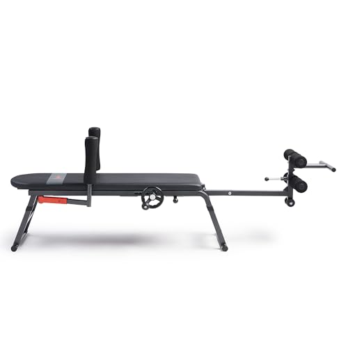Sunny Health & Fitness Full Body Inversion Traction & Stretch Decompression Machine for Lumbar Stretching, Lower Back Pain Relief
