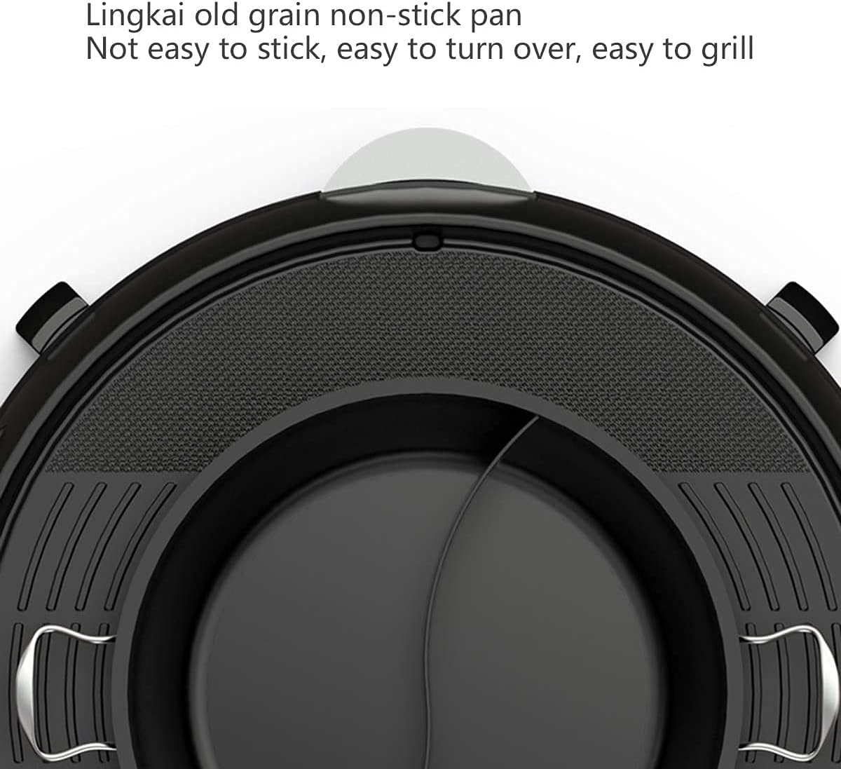 BBQ Smokeless Grill Multifunctional BBQ hot Pot Double Pot,Integrated Kitchen Pot,Electric hot Pot,Electric Barbecue Grill
