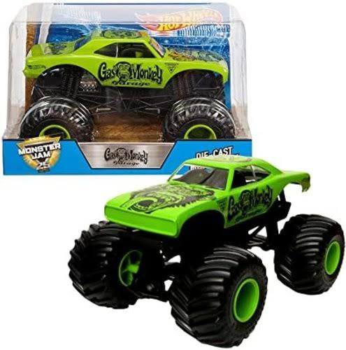Year 2019 Monster Jam 1:24 Scale True Metal Die Cast Truck - GAS Monkey Garage