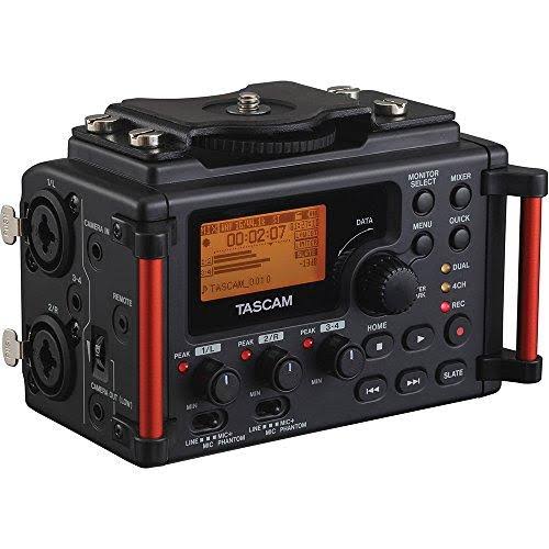 Tascam Portable Recorder for DSLR (dr-60dmkii) + 32GB SDHC Class 10 Memory Card + XLR 10& M-F 16AWG Gold Plated Cable + Professi