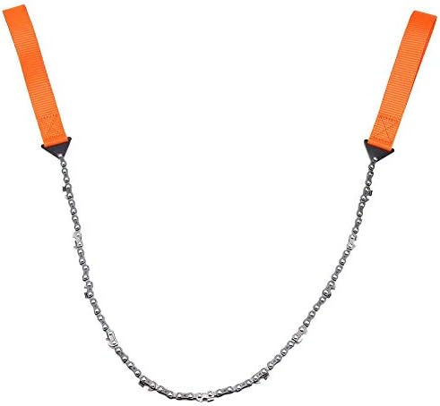 Handhold Chainsaw Long Chain Compact Folding Hand Chain Saw Portable Camping Survival Gear for Wood Cutting Camping Gear