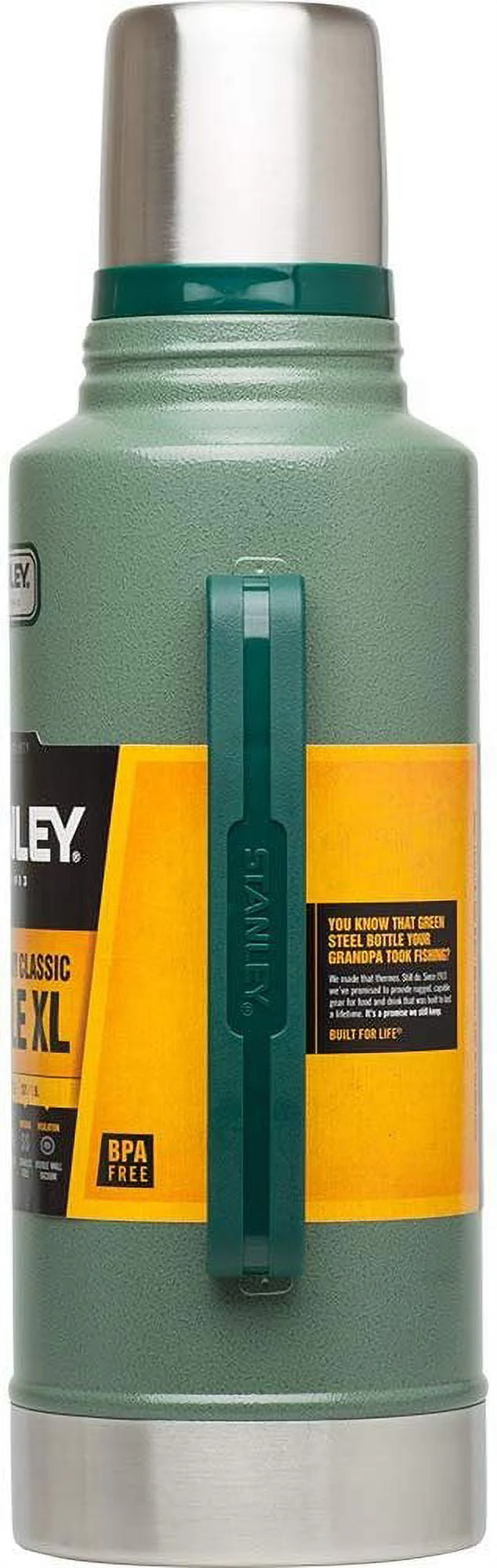 Stanley Classic Vacuum Bottle 2QT Hammertone Green