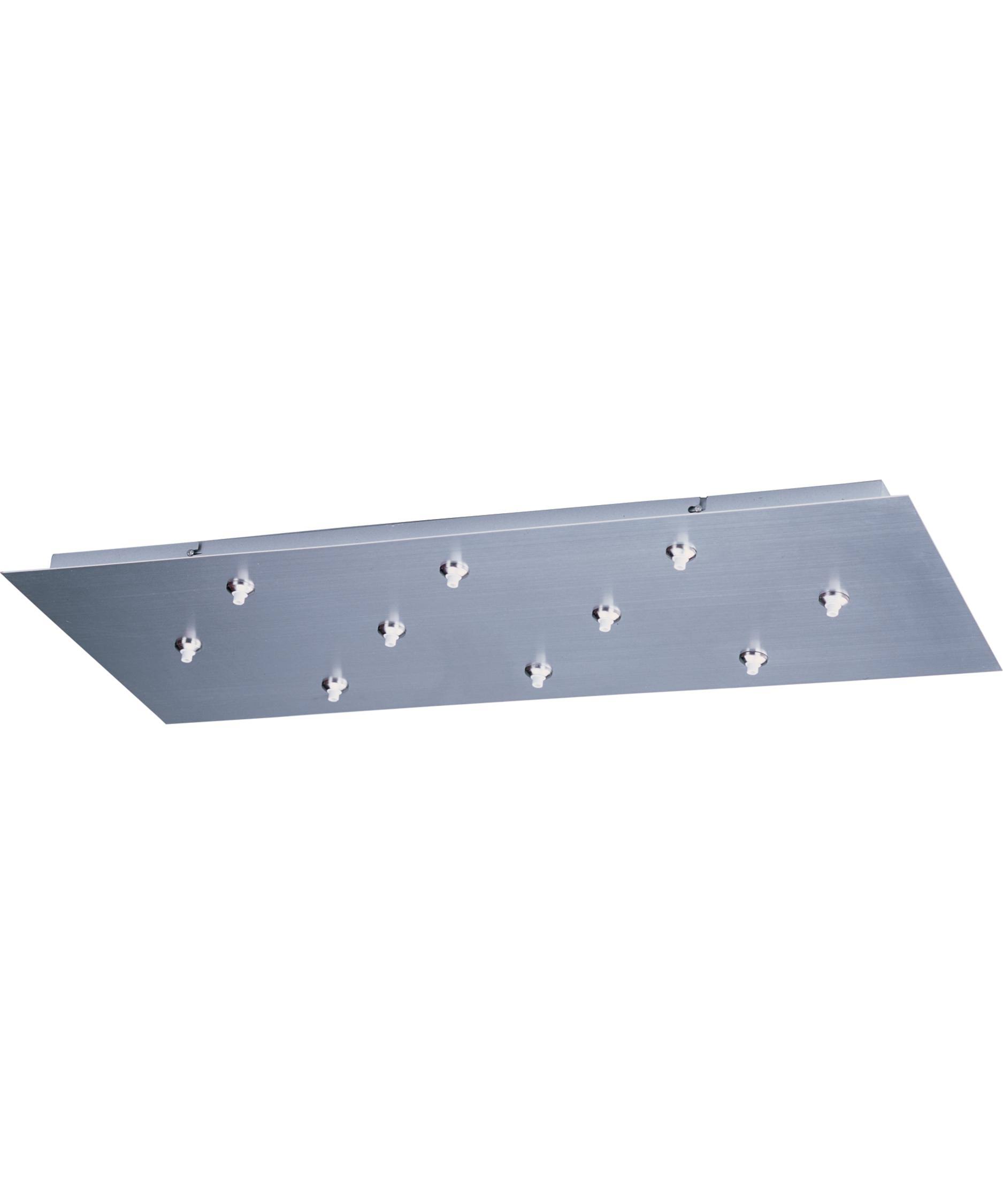 ET2 EC95025-SN RapidJack 10-Light Canopy, Satin Nickel