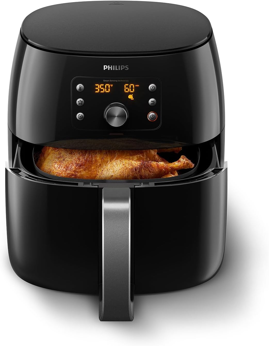 Philips Premium Air Fryer XXL - Air Fry, Bake, Grill, Roast & Reheat, 7.7 Qts Capacity, Rapid Air & Fat Removal Technology, Keep Warm Mode