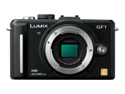 Panasonic Lumix Dmc-gf1 13.1 Mp Micro Four Thirds Mount Digital Interchangeable Lens Camera - DMCGF1KBODY