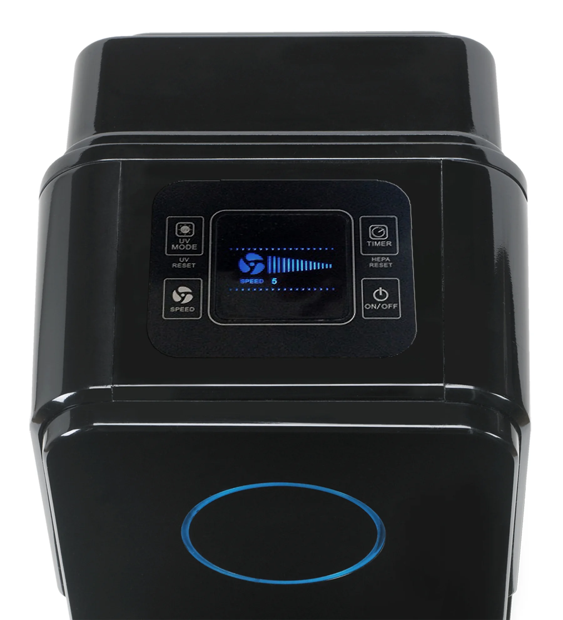 GermGuardian Tower Air Purifier with HEPA Filter, UV-C, Removes Odors, Mold, 870 Sq. ft., AC5350B