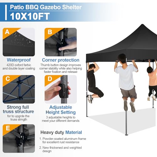 COBIZI 13x26 Pop Up Tent 13x26 Canopy with Sidewalls Heavy Duty Canopy Party Tent for Parties