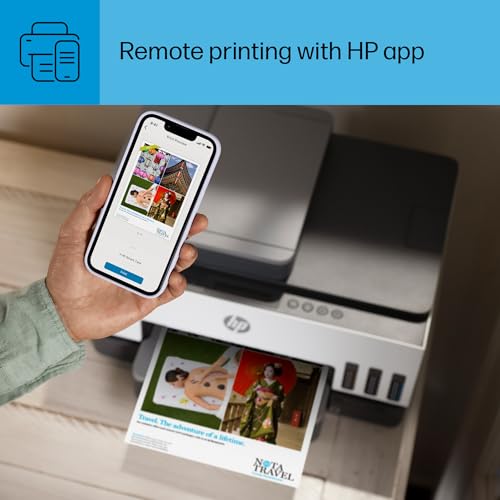 HP Smart -Tank 7301 Wireless All-in-One Cartridge-free Ink Printer, up to 2 years of ink included, mobile print, scan, copy