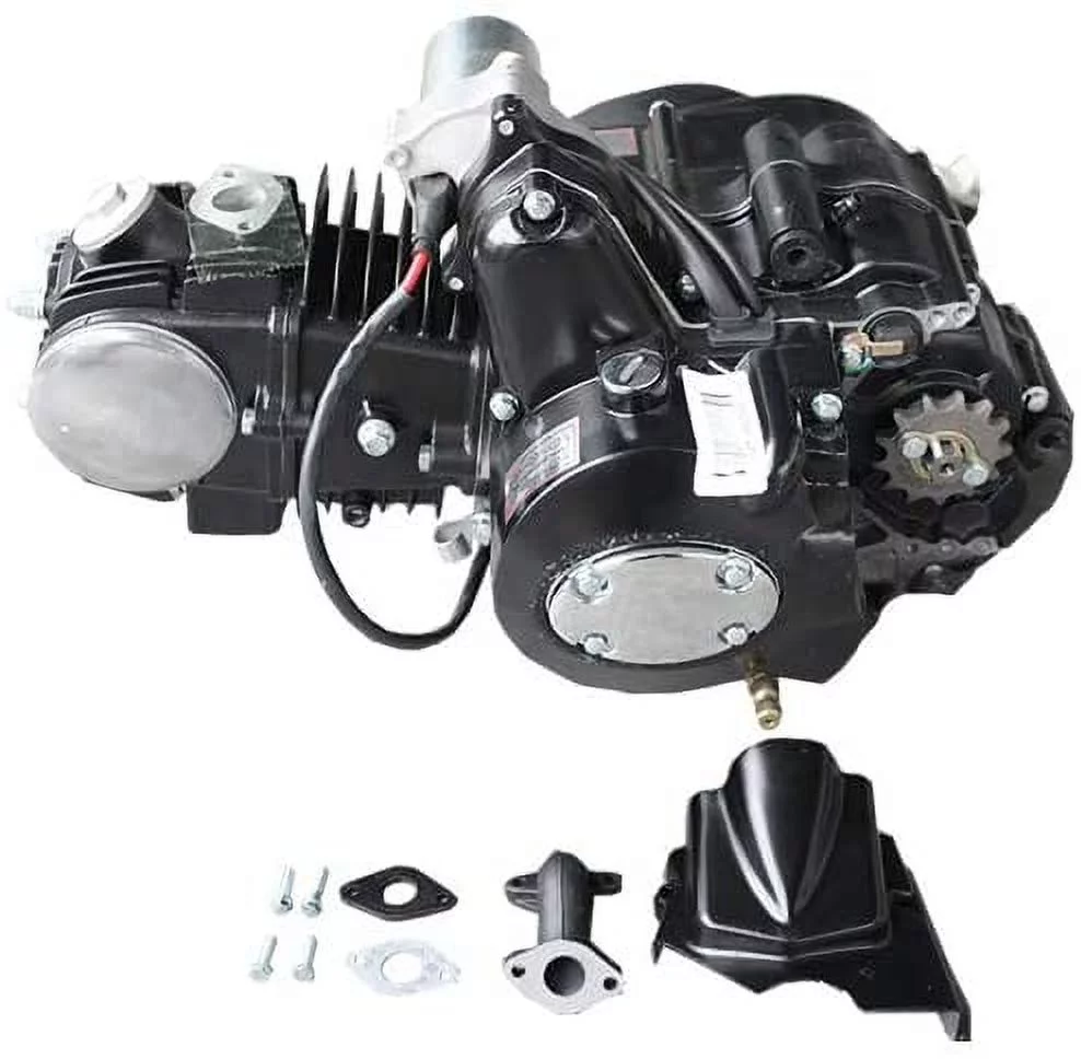 X-PRO 125cc 4-stroke ATV Engine Semi-Auto Transmission w/Reverse, Electric Start… - Curated Treasures Market