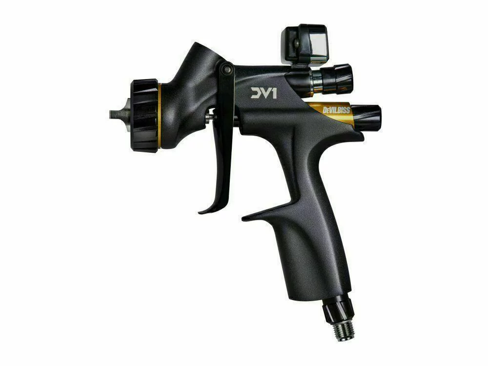 Devilbiss  DV1 Clearcoat Gun with C1 Plus & C2 Plus Caps