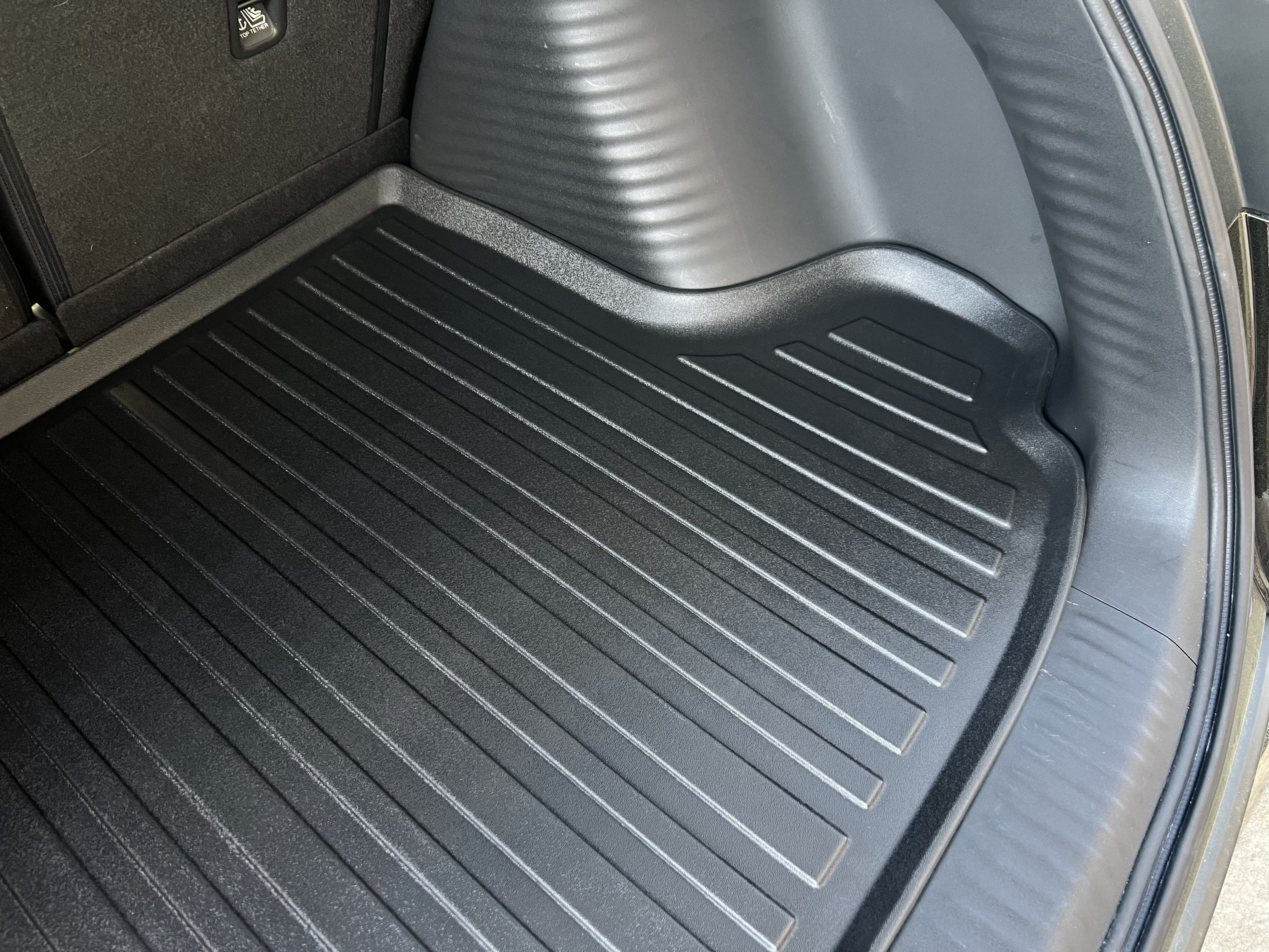 Premium Cargo Liner for Honda HR-V LX Sport EX Crossover 2023 - 100% Protection - Custom Fit Car Trunk Mat - All-Season Black Cargo Mat
