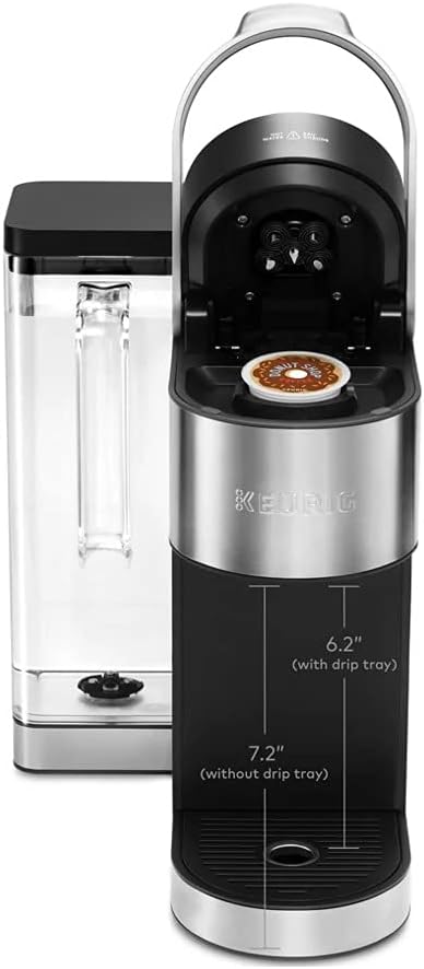 Keurig K-Supreme Plus C Single Serve Coffee Maker with 15 K-Cup Pods and My K-Cup Universal Reusable Coffee Filter