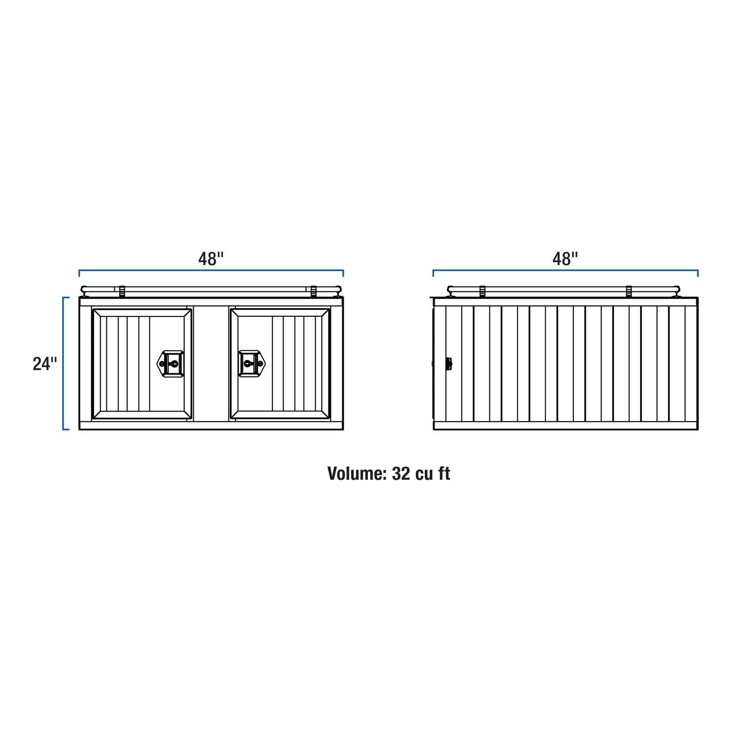 UWS DB-4848 Southern Dog Box