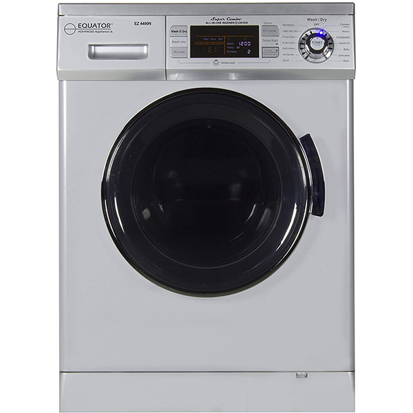 Equator 2020 24&prime;&prime; Combo Washer Dryer White Winterize+Quiet