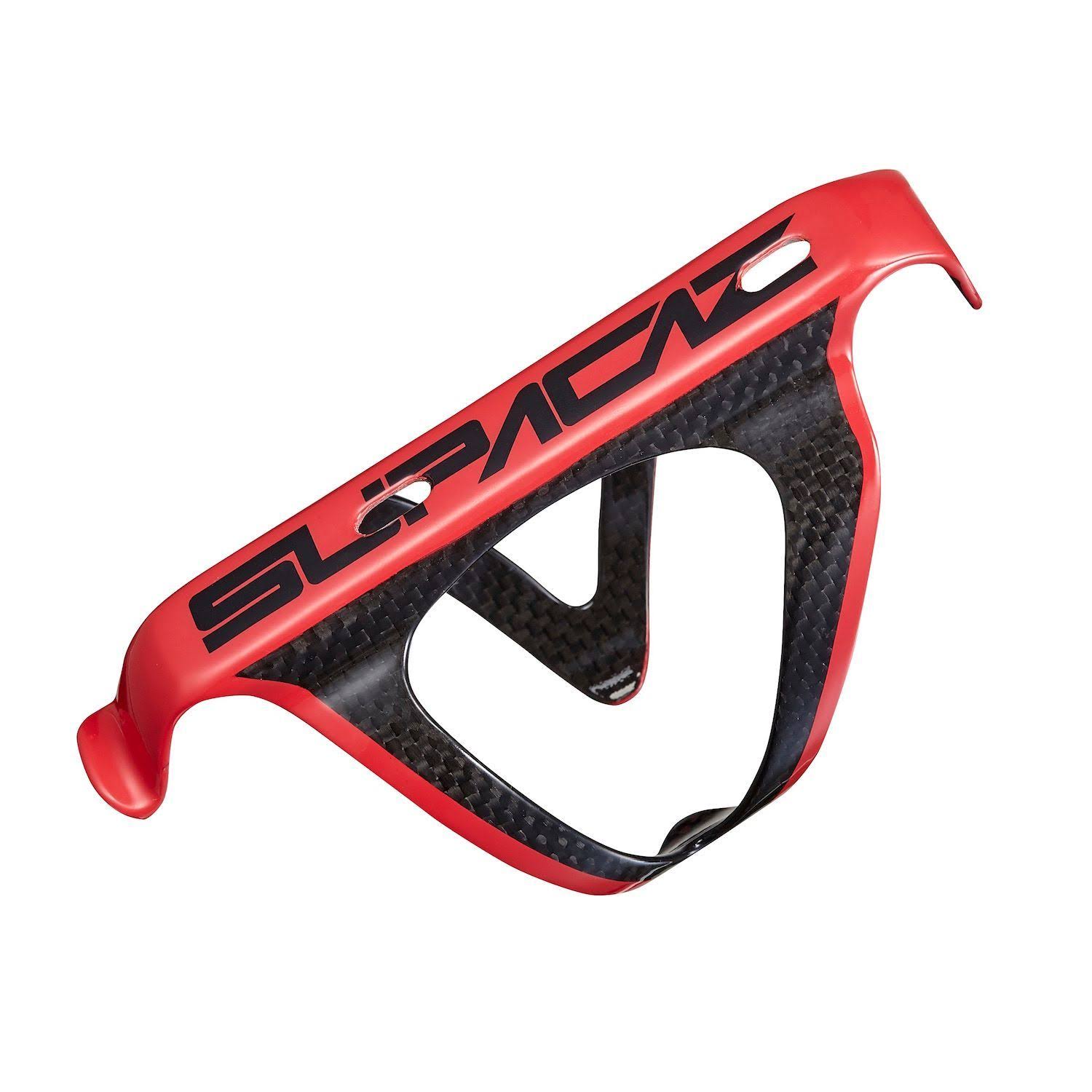 Supacaz Fly Carbon Bottle Cage Red