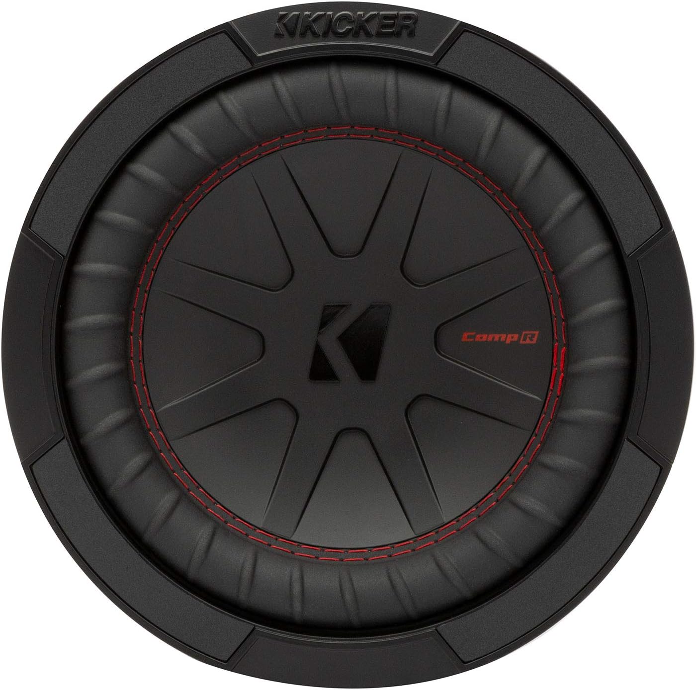 KICKER CompR 8"(20cm) Subwoofer, DVC, 2-ohm, RoHS Compliant