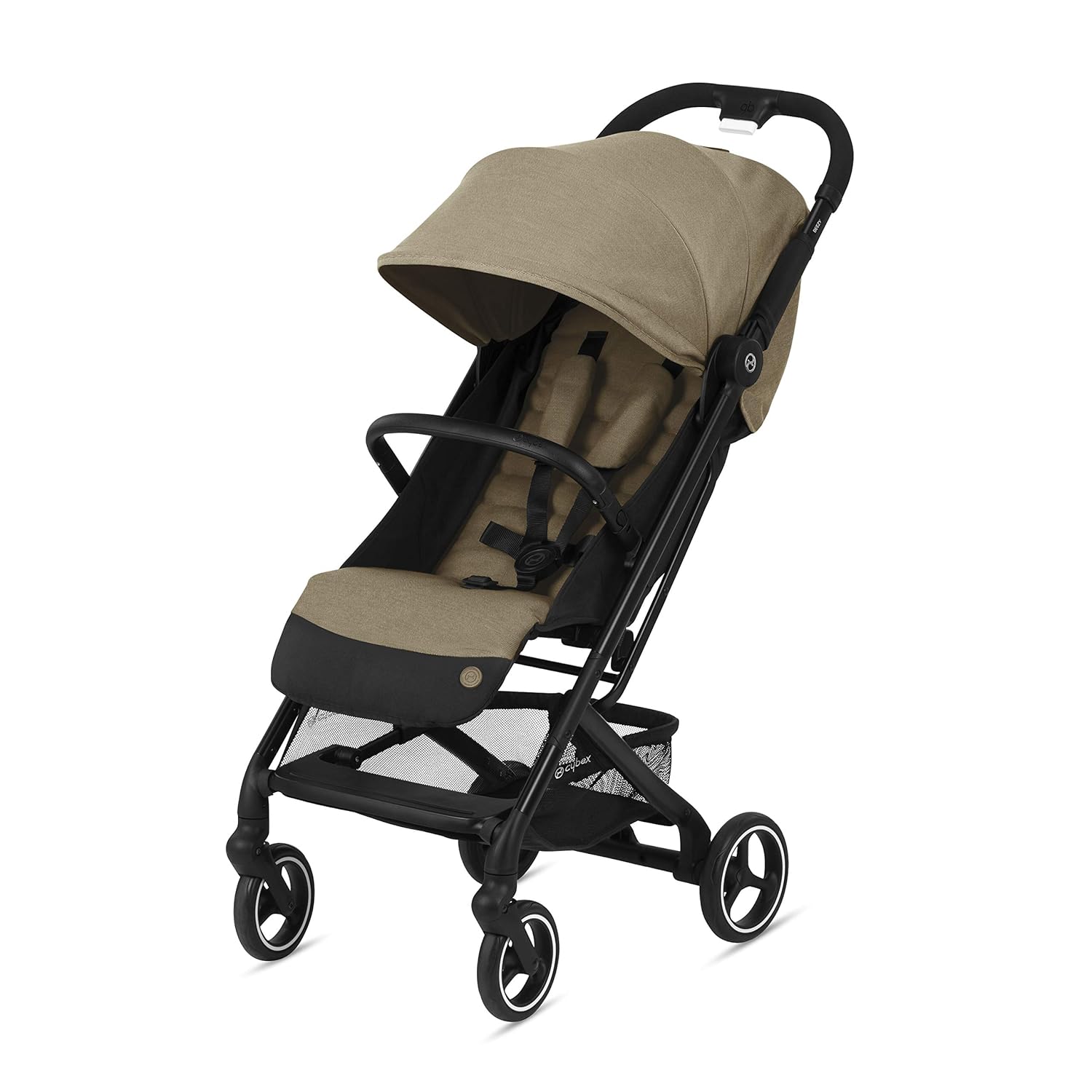 CYBEX Beezy Stroller, Lightweight Baby Stroller, Compact Fold, Compatible with All CYBEX Infant Seats, Stands for Storage, Easy to Carry