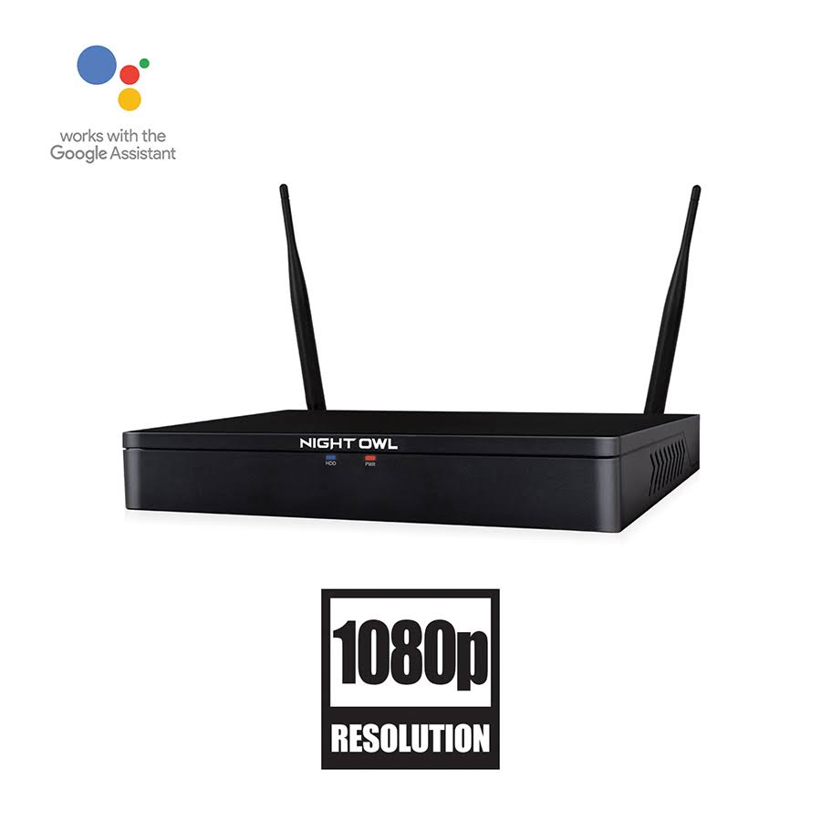 Night Owl 20 Channel 1080p HD Wired + Wireless DVR
