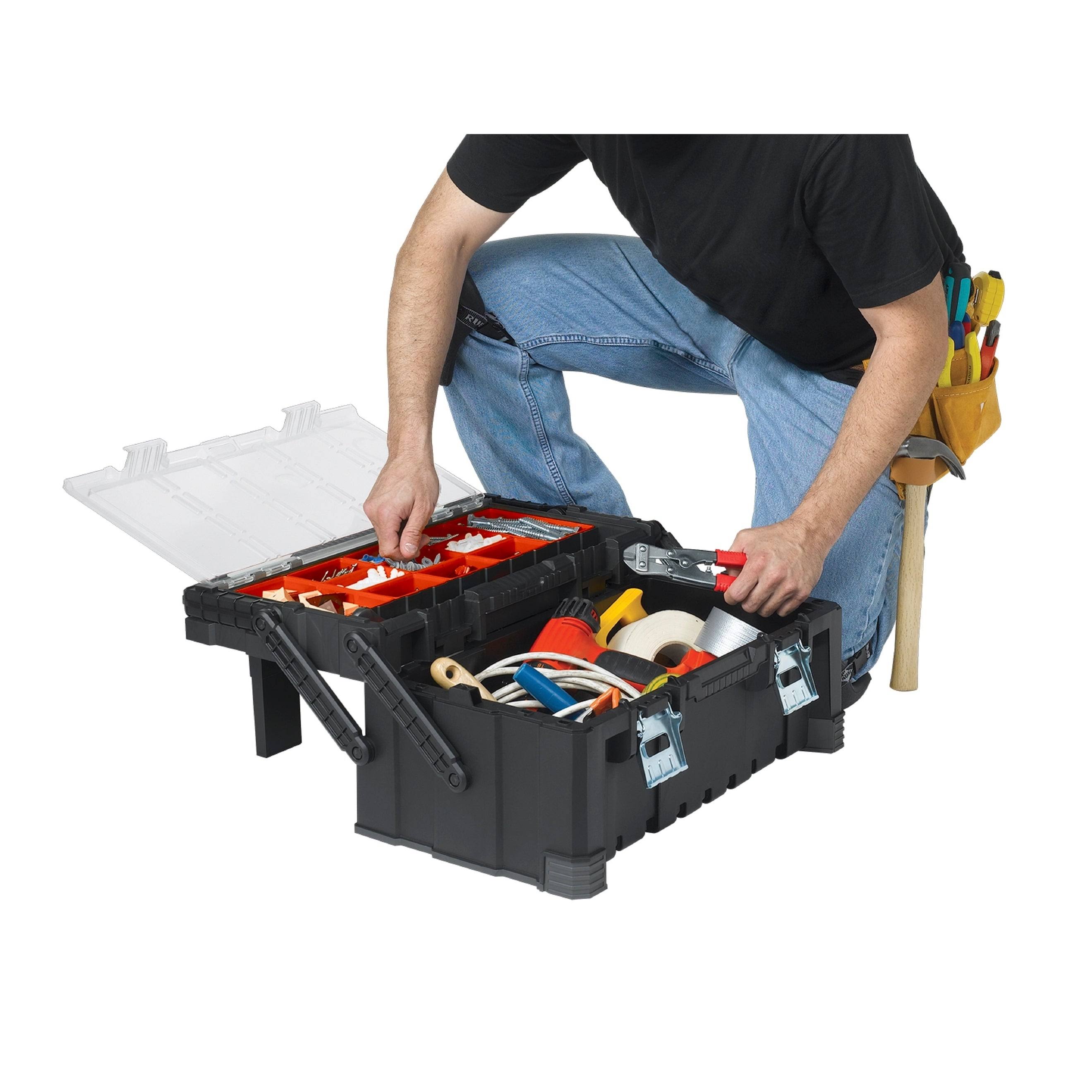 Keter 22 inch Cantilever Tool Box