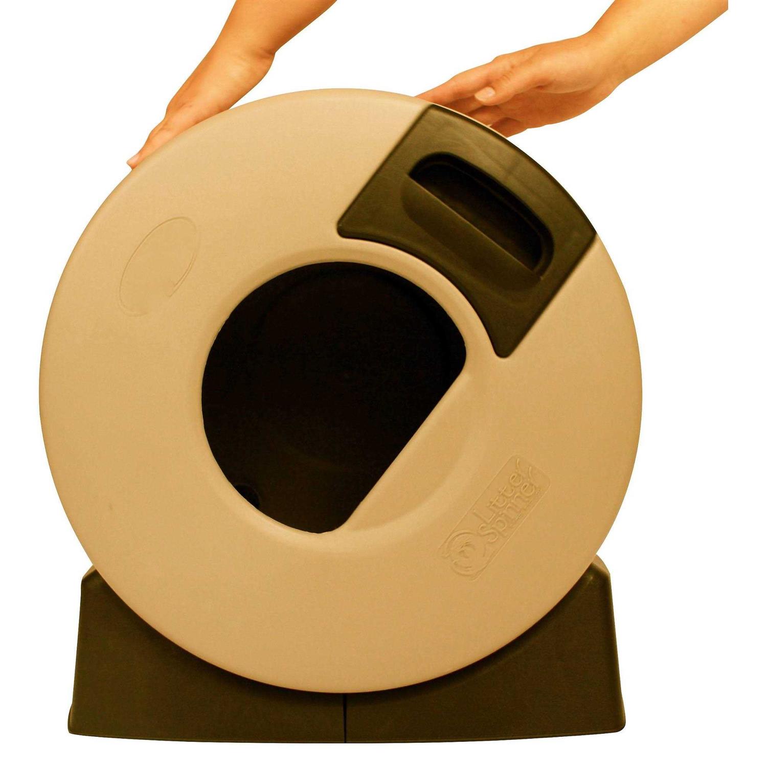 Smart Choice Pet Products Litter Spinner Cat Litter Box Litter Spinner 3002 - TAN - Pet Supplies online store