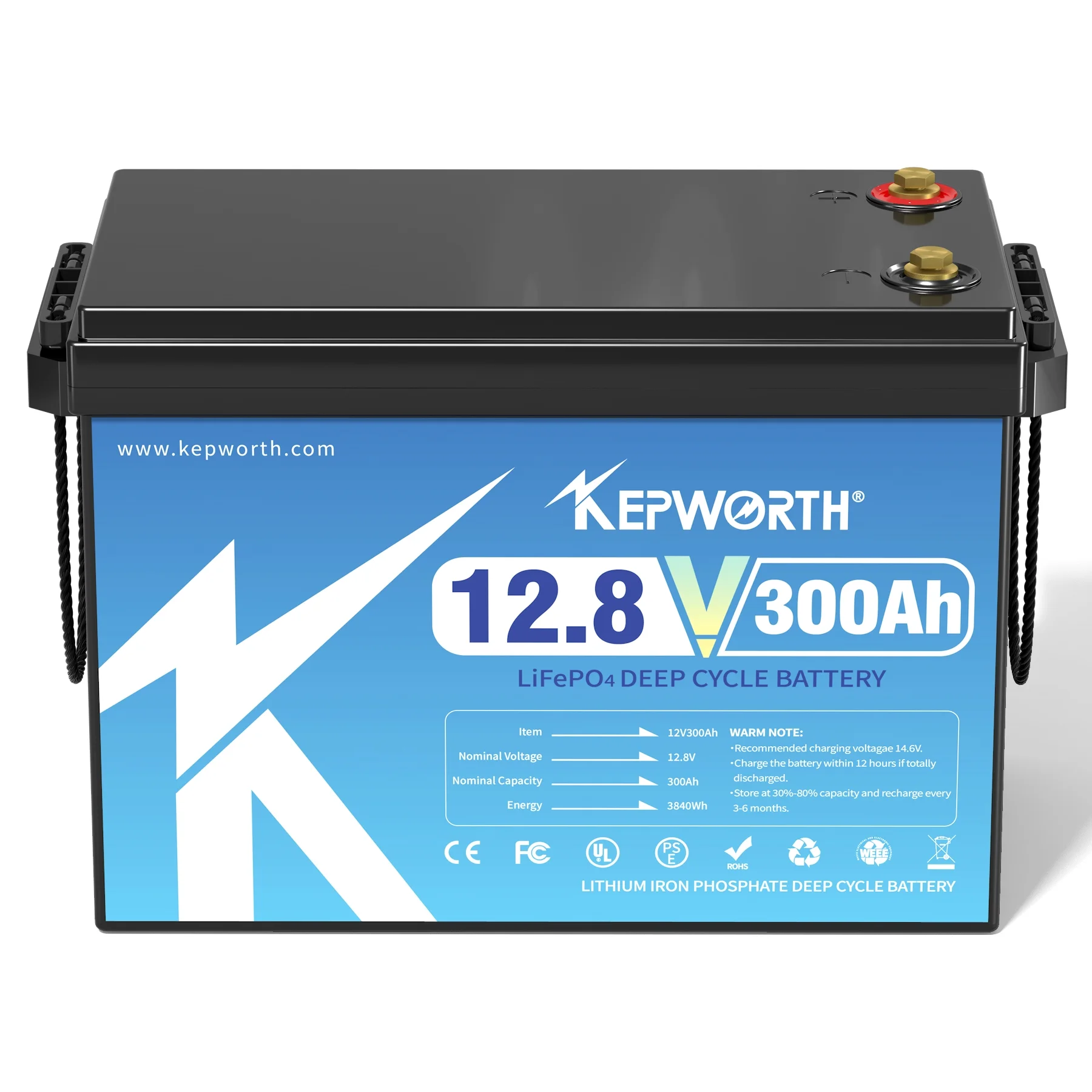 12V 180Ah LiFePO4 Battery, Rechargeable Lithium Batteries with 100A BMS, Over 4000+ Deep Cycle, Perfect for RV, Solar, Marine, Trolling Motor