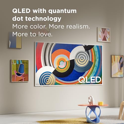 TCL 65-Inch Class NXTVISION Series QLED 4K UHD Google Smart TV Canvas Style Art Frame TV - QLED, 120hz, Matte Anti-Glare Screen, Free Bezel and Frame