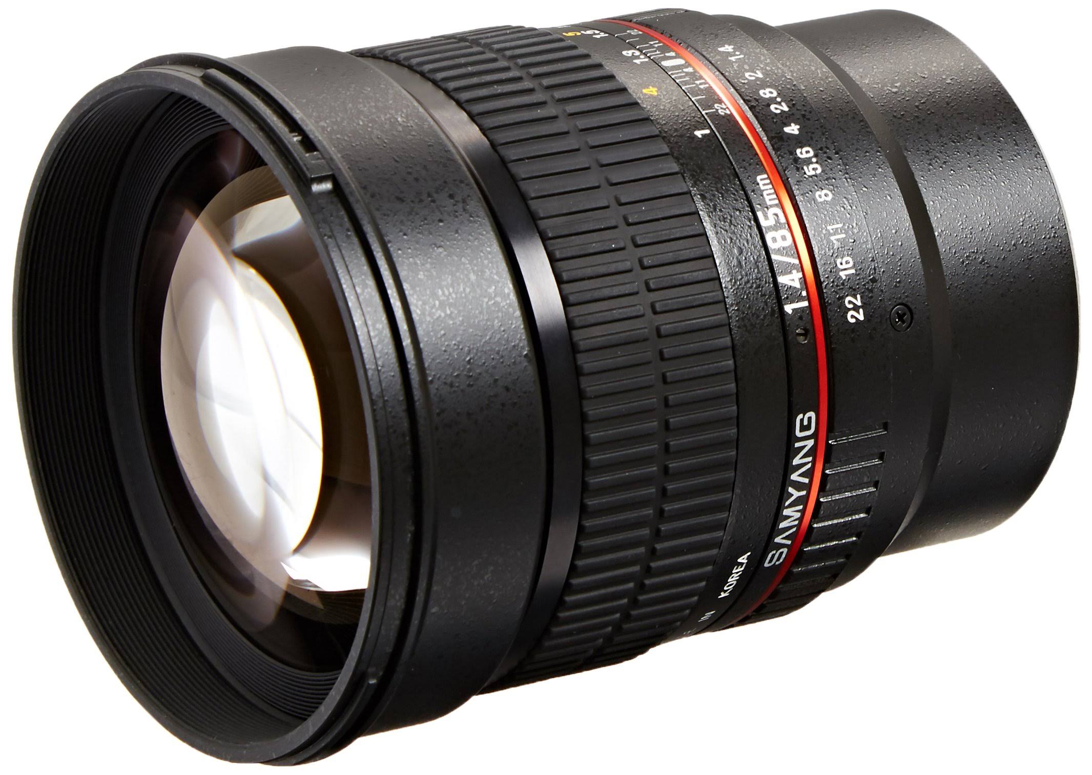 Samyang 85mm f/1.4 Aspherical If Lens for Micro Four Thirds SY85M-MFT