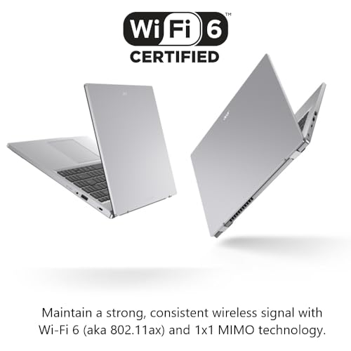 Acer Aspire 3 A315-24P-R7VH Slim Laptop | 15.6" Full HD | AMD Ryzen 3 7320U Quad-Core | AMD Radeon Graphics | 8GB LPDDR5 | 128GB NVMe SSD | Wi-Fi 6 |