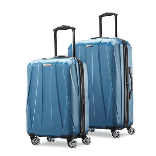 Samsonite Centric 2 Hardside Expandable Luggage with Spinner Wheels, Black, Carry-On 20-Inch