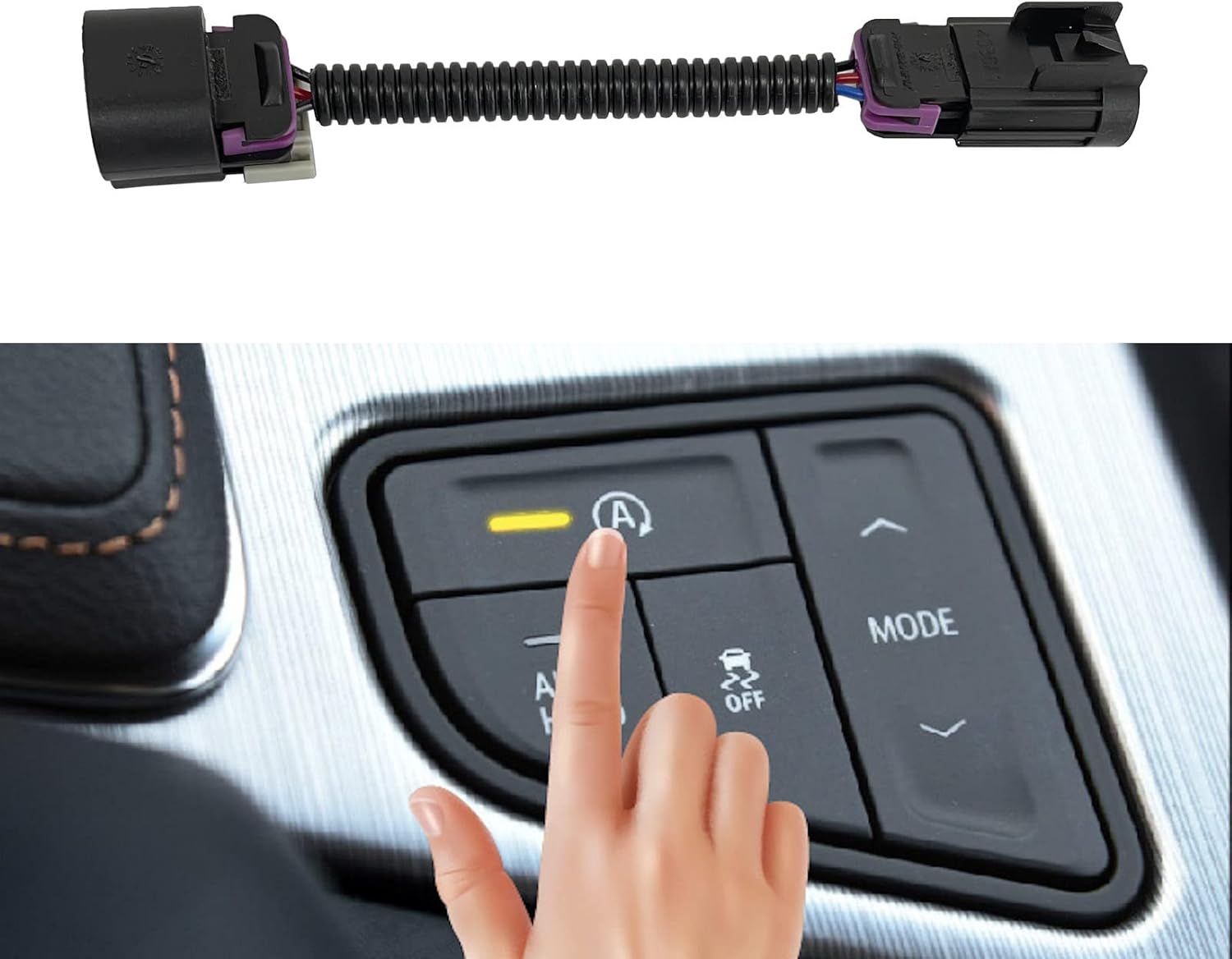 Auto Start Stop Disable/Delete/Eliminator/Disabler/Canceller for Chevy Equinox Malibu Cruze for Cadillac CT6 XT4 XT5 XT6 for Buick Enclave (Small
