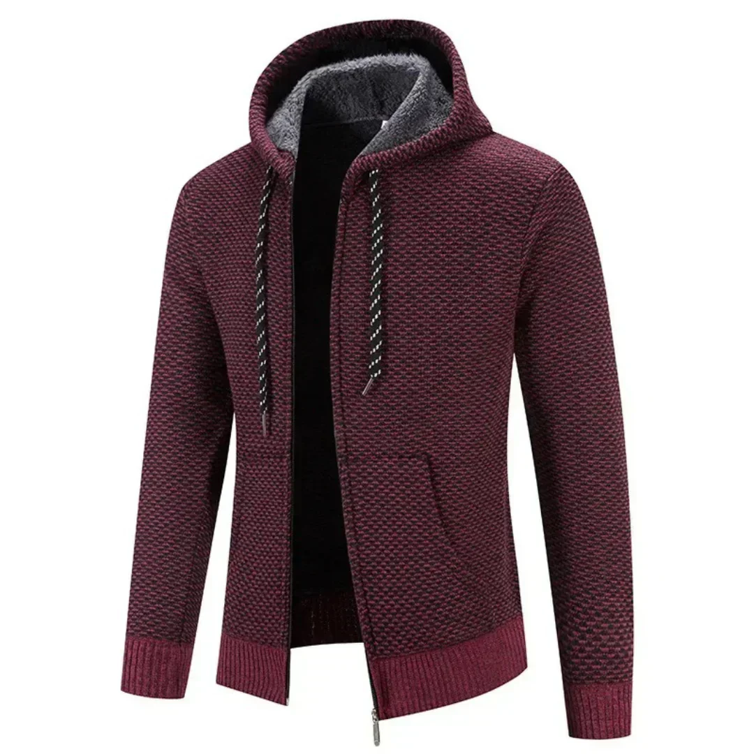 Liam™ | Cozy Knit Zip Hoodie