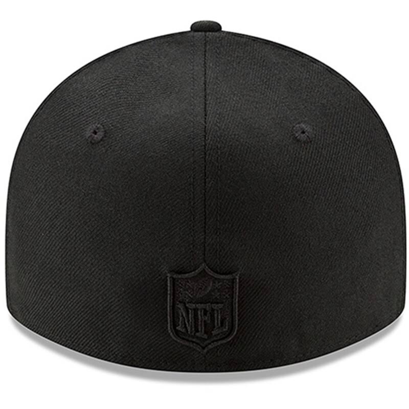 Tampa Bay Buccaneers New Era Black on Low Profile 59FIFTY Fitted Hat